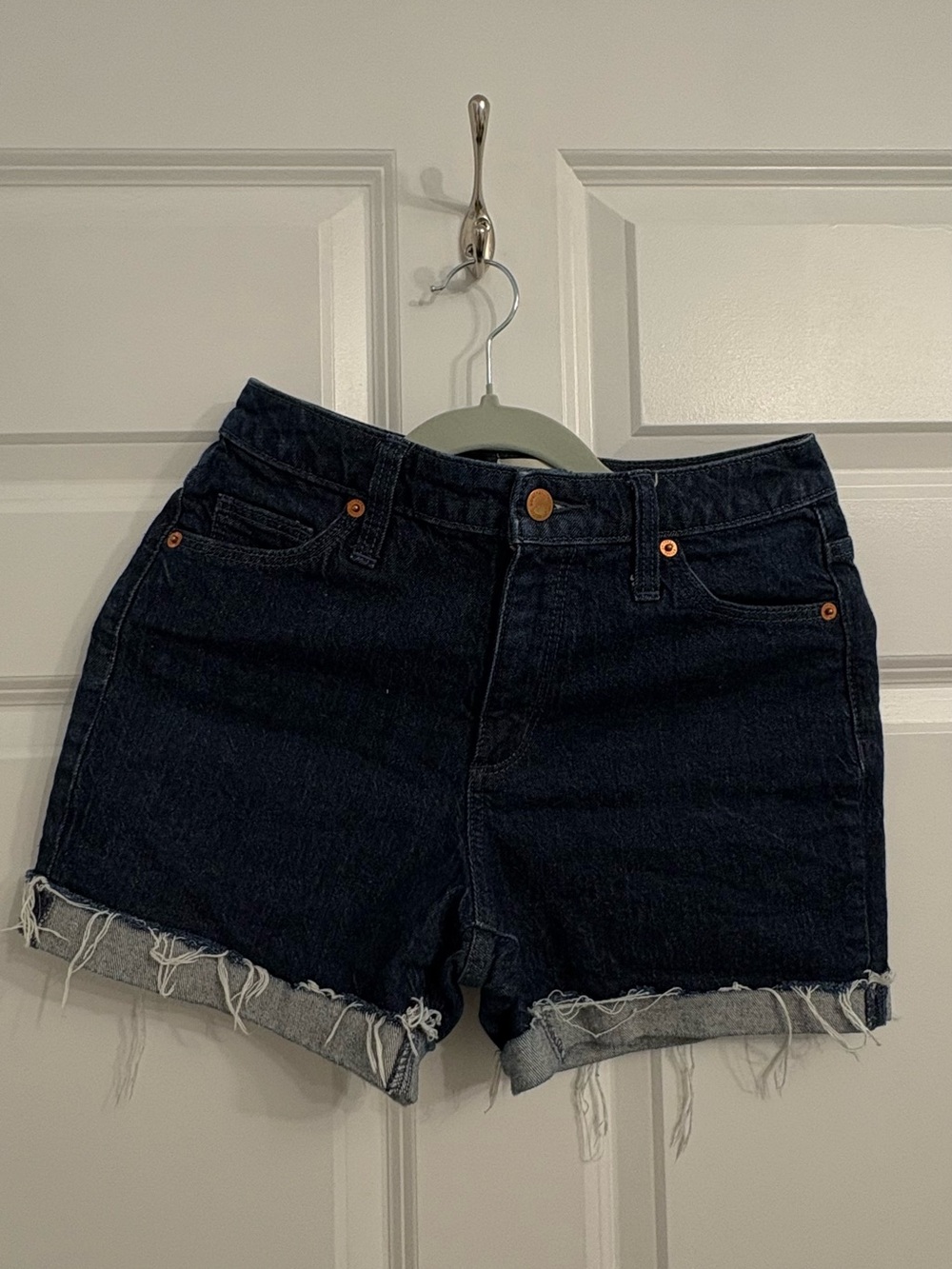 Universal Thread Dark Wash Denim Cutoff Shorts